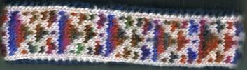 Cellular Automata knit headband